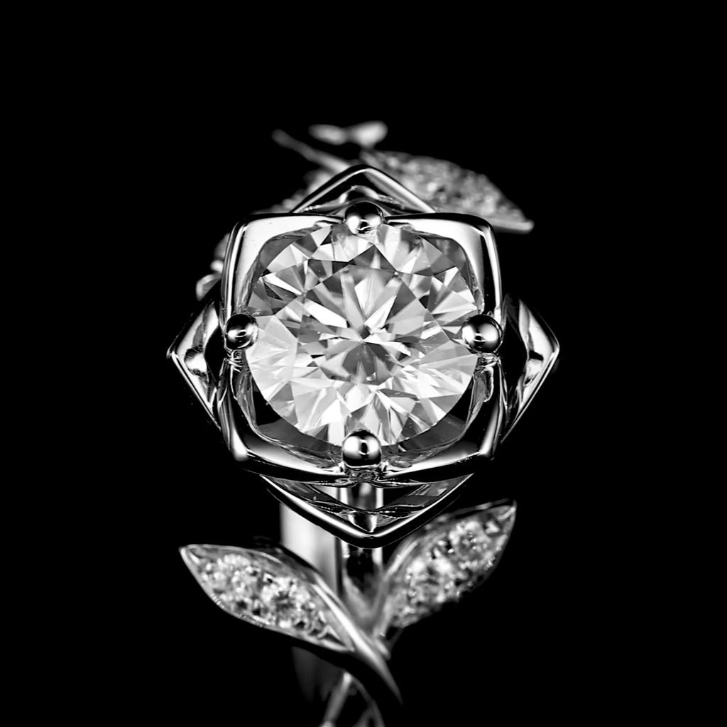 Rose Engagement Ring
