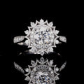 Snowflake Engagement Ring