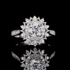 Snowflake Engagement Ring