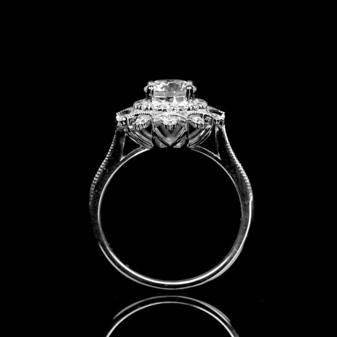 Snowflake Engagement Ring