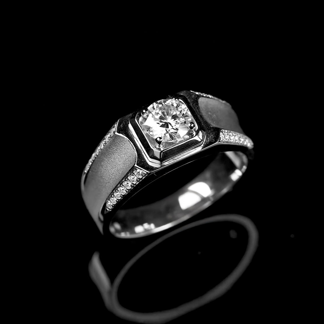 1Ct Diamond Men's Ring