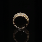 18K Rotating Pavé Diamond Men's Ring